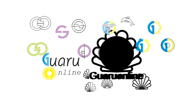 Estudos de identidade visual do GuaruOnline